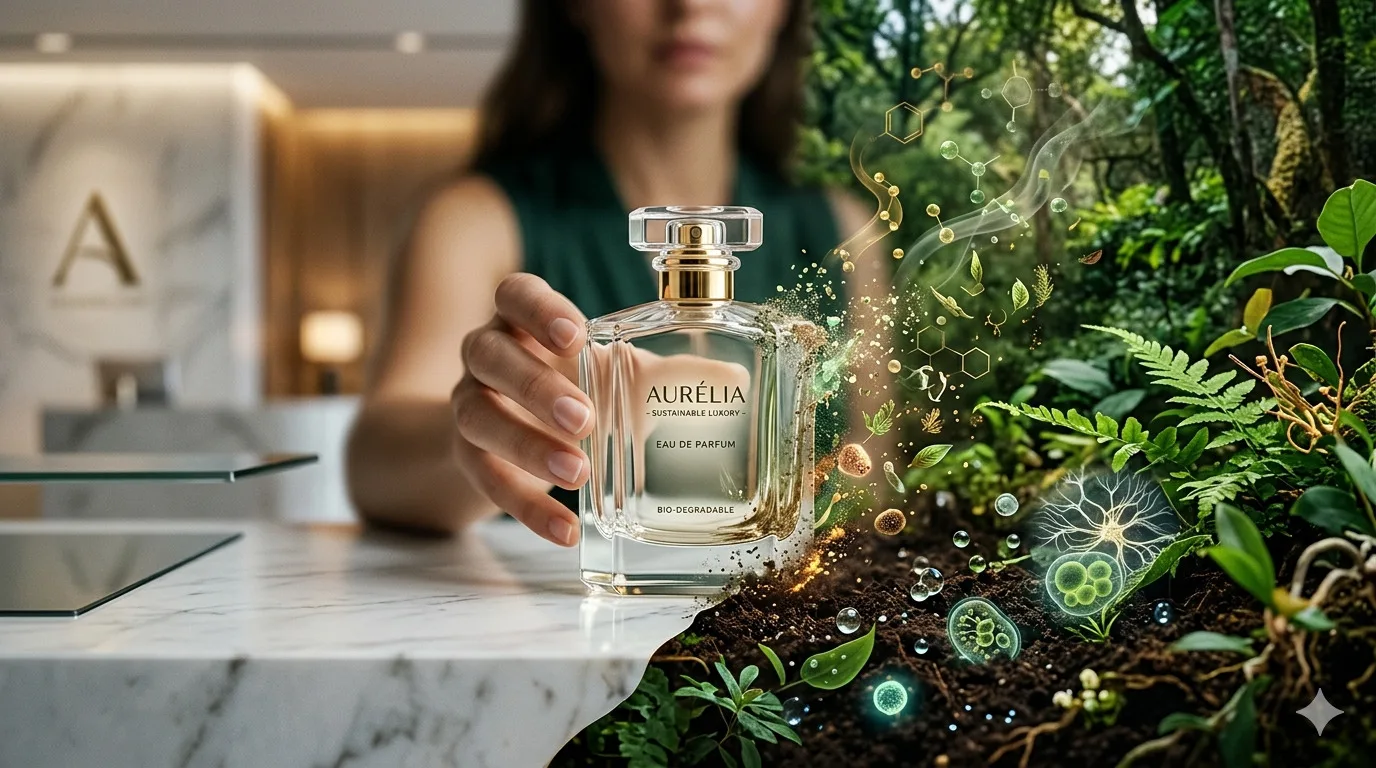 Slide Perfumes biodegradáveis: É possível criar luxo sem deixar rastro no planeta?